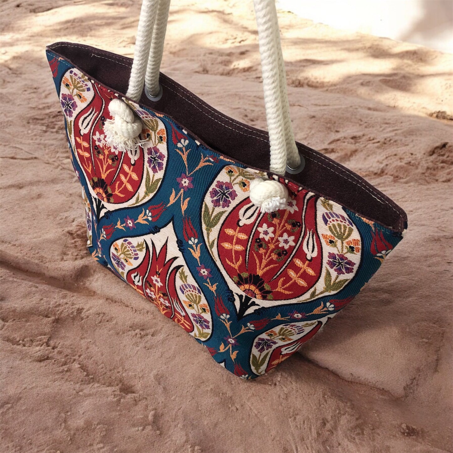 Strand-Tasche Tulpenpracht