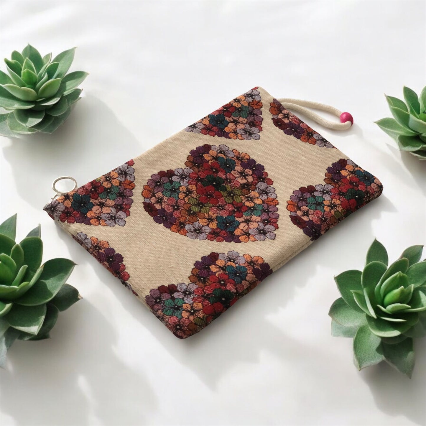 Clutch-Tasche Herz