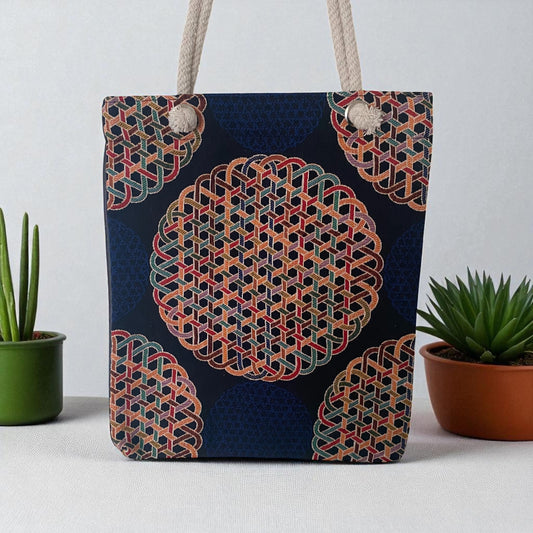 Schulter-Tasche Geometric Art