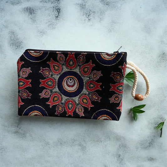 Portemonnaie- Blütenmandala