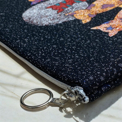 Clutch-Tasche Katzen