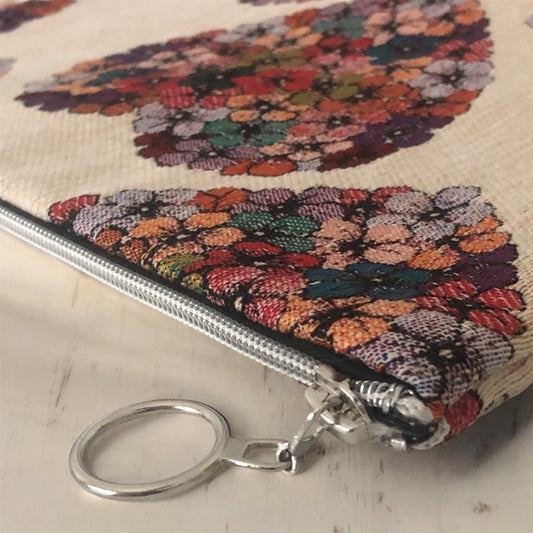 Clutch-Tasche Herz